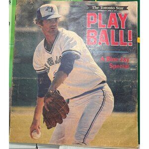 Toronto Blue Jays Play Ball The Toronto Star April 6 1977 Special Edition Vtg